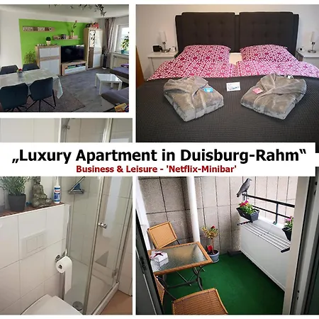 Luxury In Duisburg-rahm - Business & Leisure - 'netflix-minibar' Daire