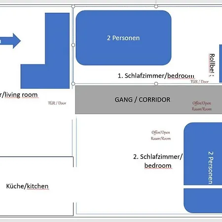 Luxury In Duisburg-rahm - Business & Leisure - 'netflix-minibar' דירה